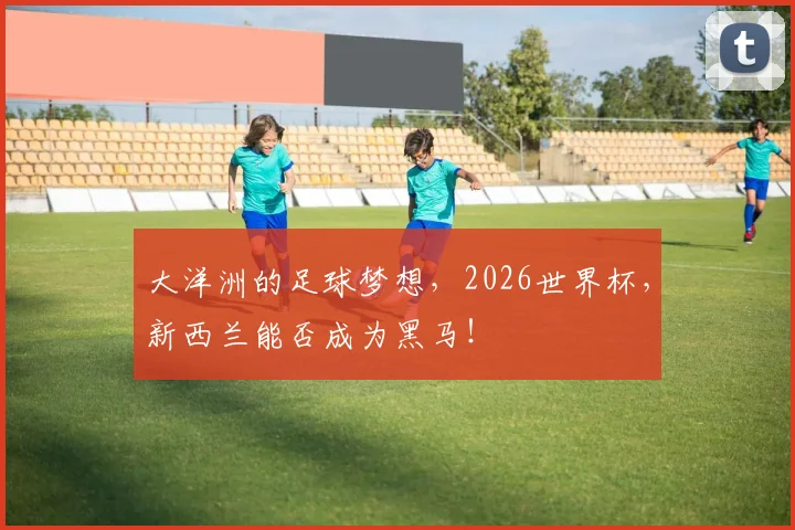 大洋洲的足球梦想,2026世界杯,新西兰能否成为黑马!